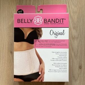 BNIB Belly Bandit Original Belly Wrap - black XS